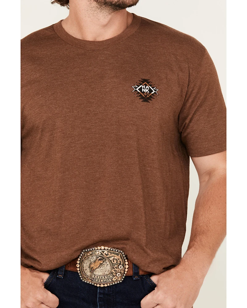 RANK 45® Men's Dust & Glory Short Sleeve Graphic T-Shirt