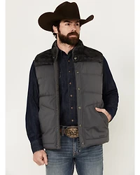 Brothers and Sons Men's Reversible Sherpa Down Vest