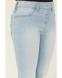 Shyanne Girls' Light Wash Flare Stretch Denim Jeans