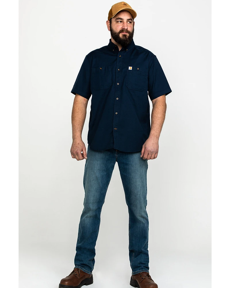 Carhartt Men's Rugged Flex® Rigby Short Sleeve Work Shirt