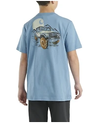 Carhartt Little Boys' Truck Graphic Short Sleeve T-Shirt
