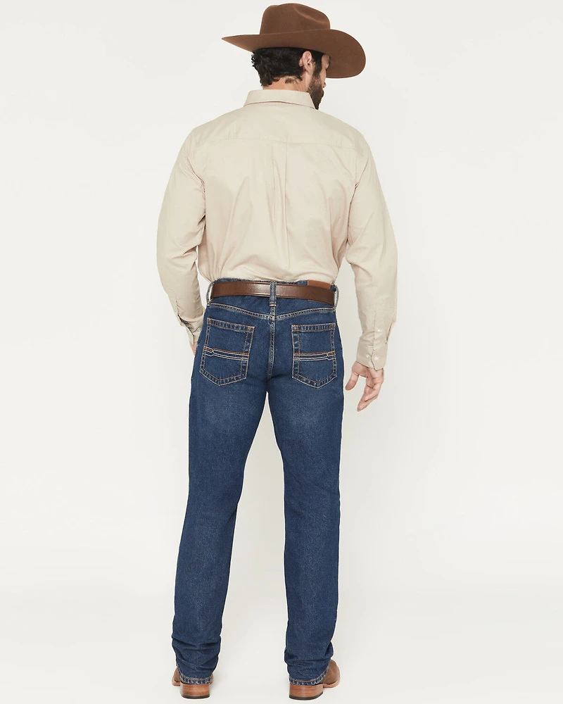 Cody James Men's Dakota Wash Jackson Slim Straight Rigid Denim Jeans