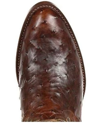 Durango Men's Exotic Full-Quill Ostrich Western Boots - Round Toe
