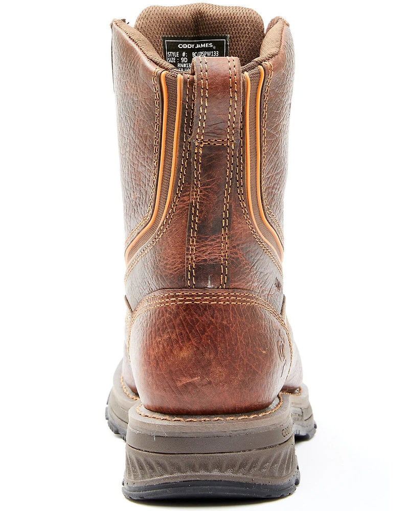 Cody James Men's 8" ASE7 Disruptor Work Boots - Nano Composite Toe