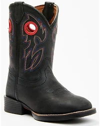 Justin Boys' Bowline Western Boots - Broad Square Toe