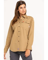 Ariat Women's FR Featherlight Long Sleeve Work Shirt