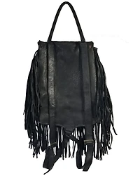 Kobler Leather Women's Black Rucksack Backpack