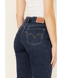 Levi's Women's Classic Straight Mid Rise Maui Waterfall Jeans