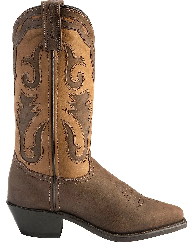 Sage Boots by Abilene Women's 2-Tone Cutout Western