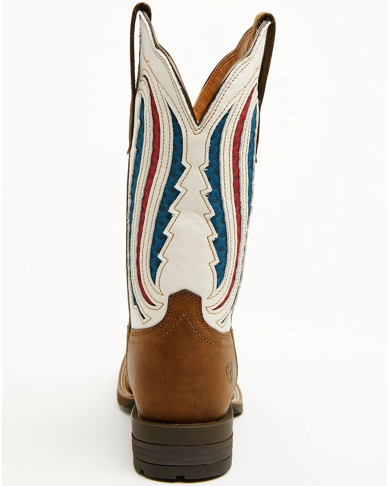 Ariat Women's 11" Ranchwork VentTEK Performance Western Boots - Broad Square Toe