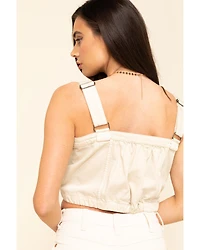 Free People Women's Palm Desert Denim Top