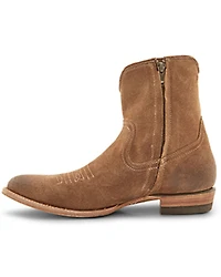Frye Men's Austin Inside Zip Roughout Ankle Boots - Round Toe
