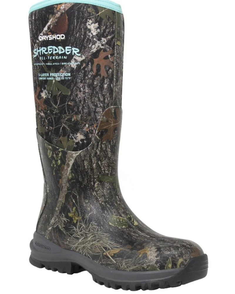 Dryshod Women's Shredder MXT Waterproof Boots - Round Toe