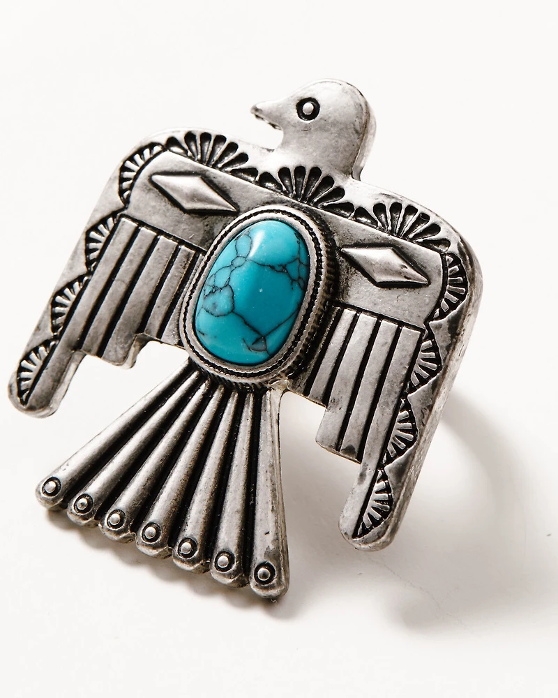Idyllwind Women's Myrtle Thunderbird Ring Set - 3 Piece