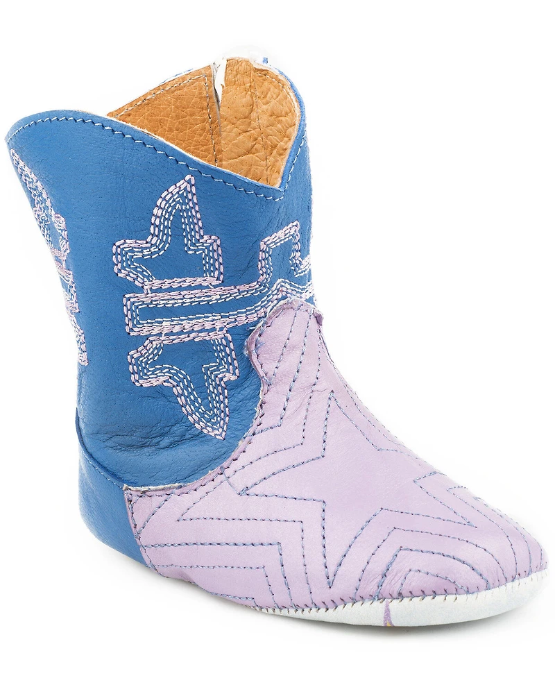 Tin Haul Infant Girls' Starstitch Boots - Square Toe