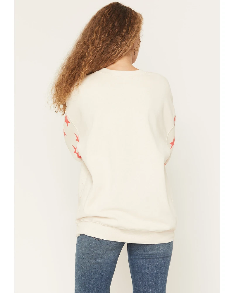 Day Dreamer Women's Rodeo Star Graphic Crewneck Sweatshirt