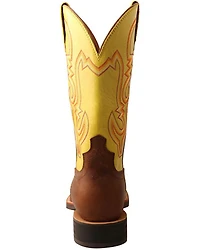 Twisted X Men's Ruff Stock Western Boots - Broad Square Toe