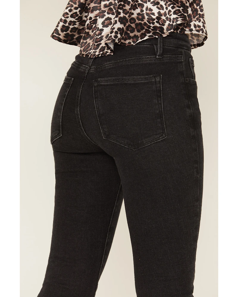 Good American Women's Legs High Rise Skinny Stretch Denim Jeans
