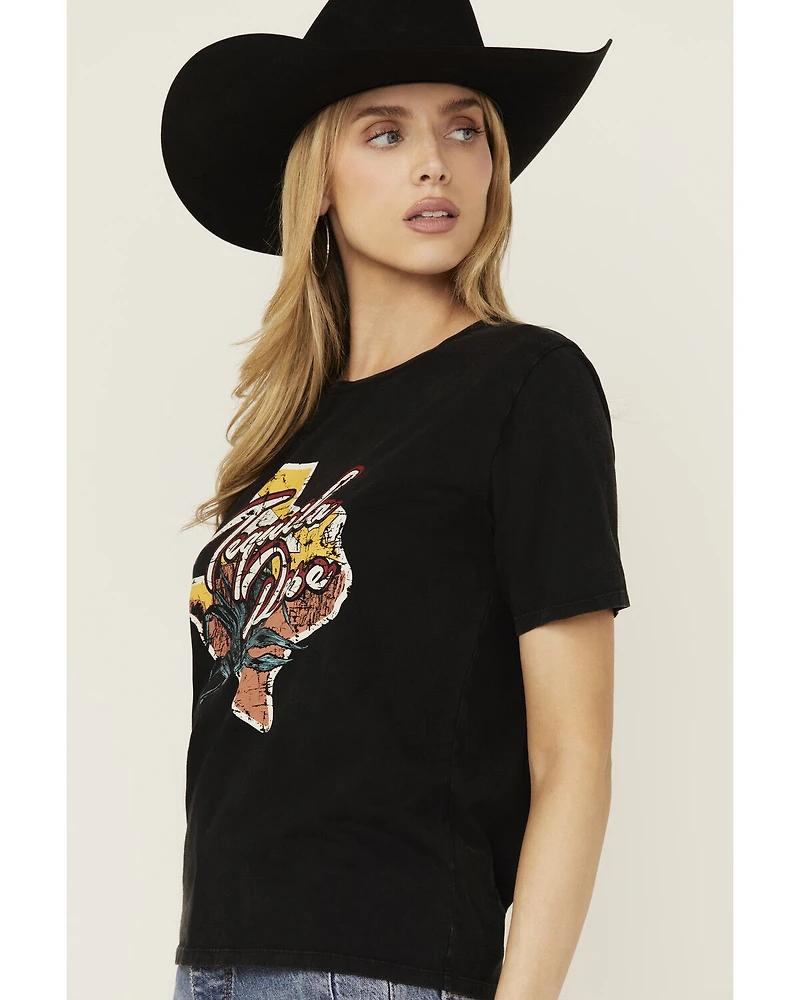 Rock & Roll Denim Women's Tequila Rose Short Sleeve Graphic Tee