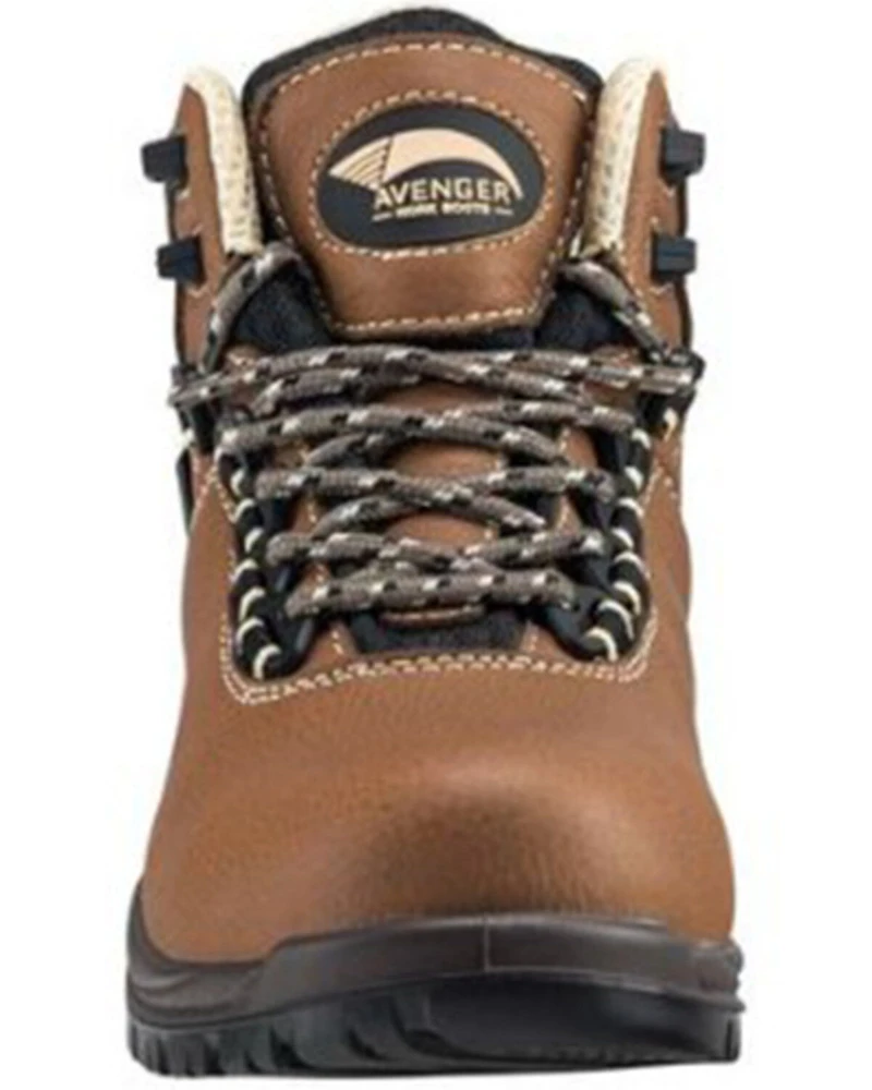 Avenger Women's Breaker Mid 6" Lace-Up Work Boot - Composite Safety Toe