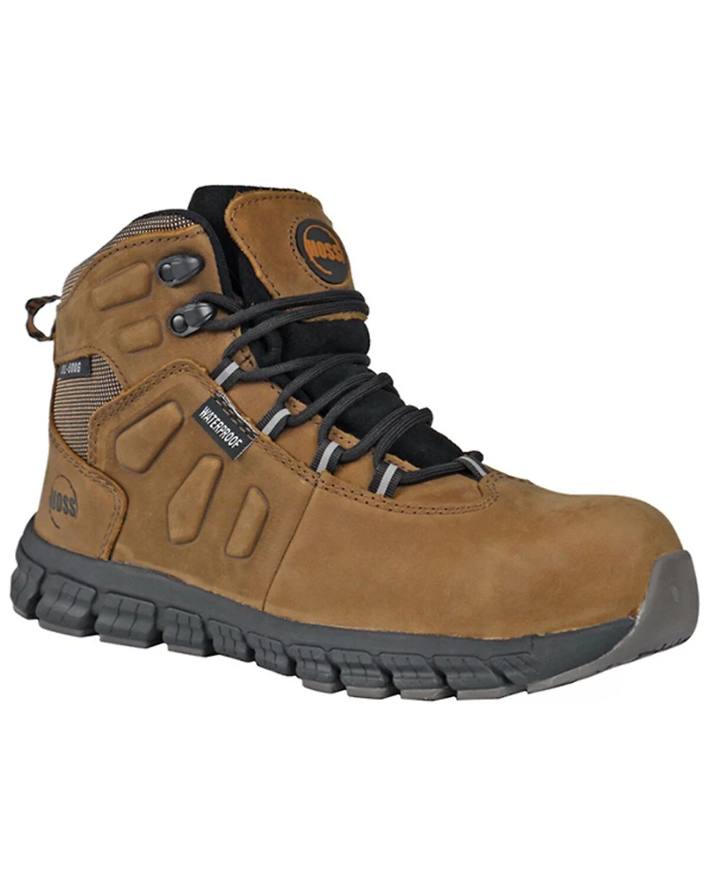Hoss Men's Tikaboo Ultra Light Lace-Up Work Boots - Composite Toe