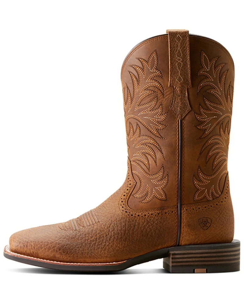 Ariat Men's Oakwood Distressed Western Boots - Broad Square Toe