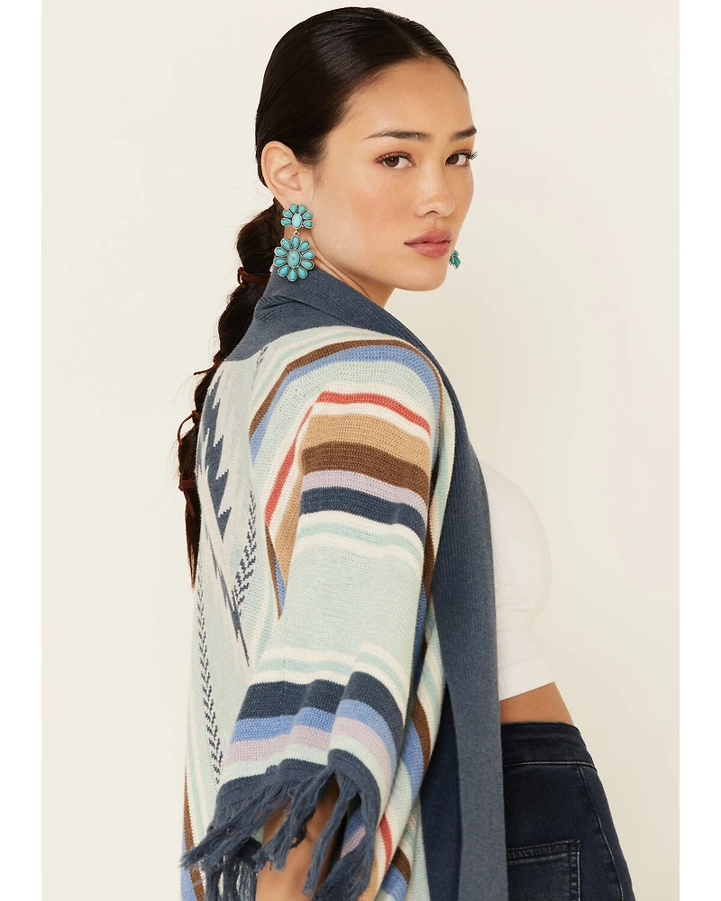 Tasha Polizzi Women's Topaz Ventura Serape Kimono Cardigan