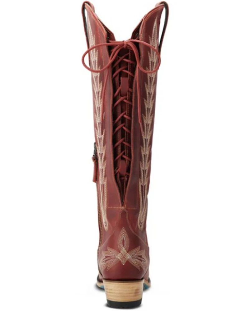 Lane Women's Lexington Over The Knee Corset Western Boots