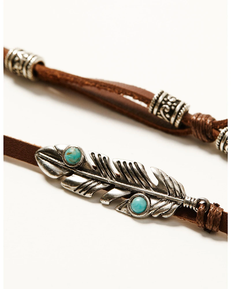 Idyllwind Women's Caledonia Leather Wrap Bracelet
