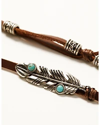 Idyllwind Women's Caledonia Leather Wrap Bracelet
