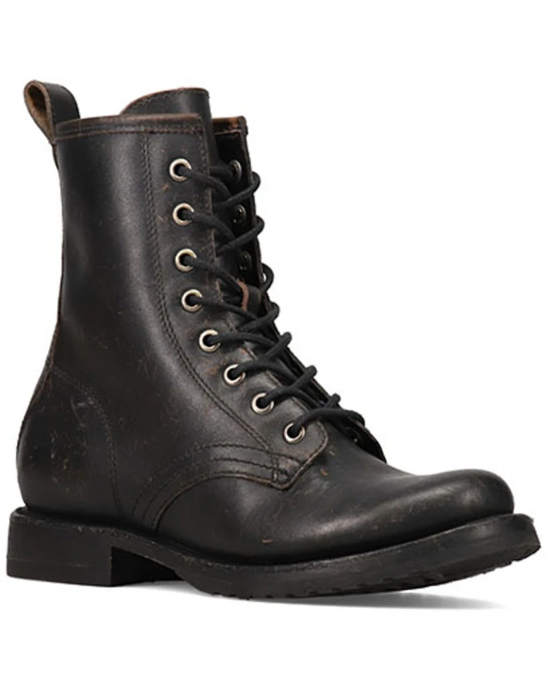 Frye Women's Veronica Flex Combat Boots - Round Toe