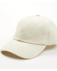 Cleo + Wolf Women's Solid Corduroy Ball Cap