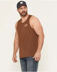 Brixton Men's Woodburn Logo Graphic Muscle Tank