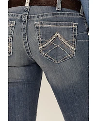 Ariat Women's Denim Rainstorm Straight Leg Riding Jeans
