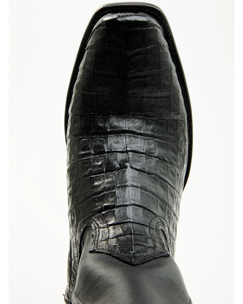 Cody James Black 1978® Men's Mason Exotic Caiman Belly Western Boots - Square Toe