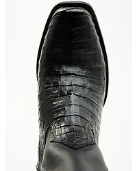 Cody James Black 1978® Men's Mason Exotic Caiman Belly Western Boots - Square Toe