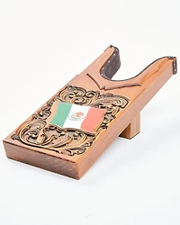 Boot Barn Mexican Flag Tooled Boot Jack