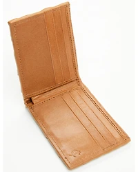 Cody James Men's Brownie Exotic Pirarucu Bifold Wallet