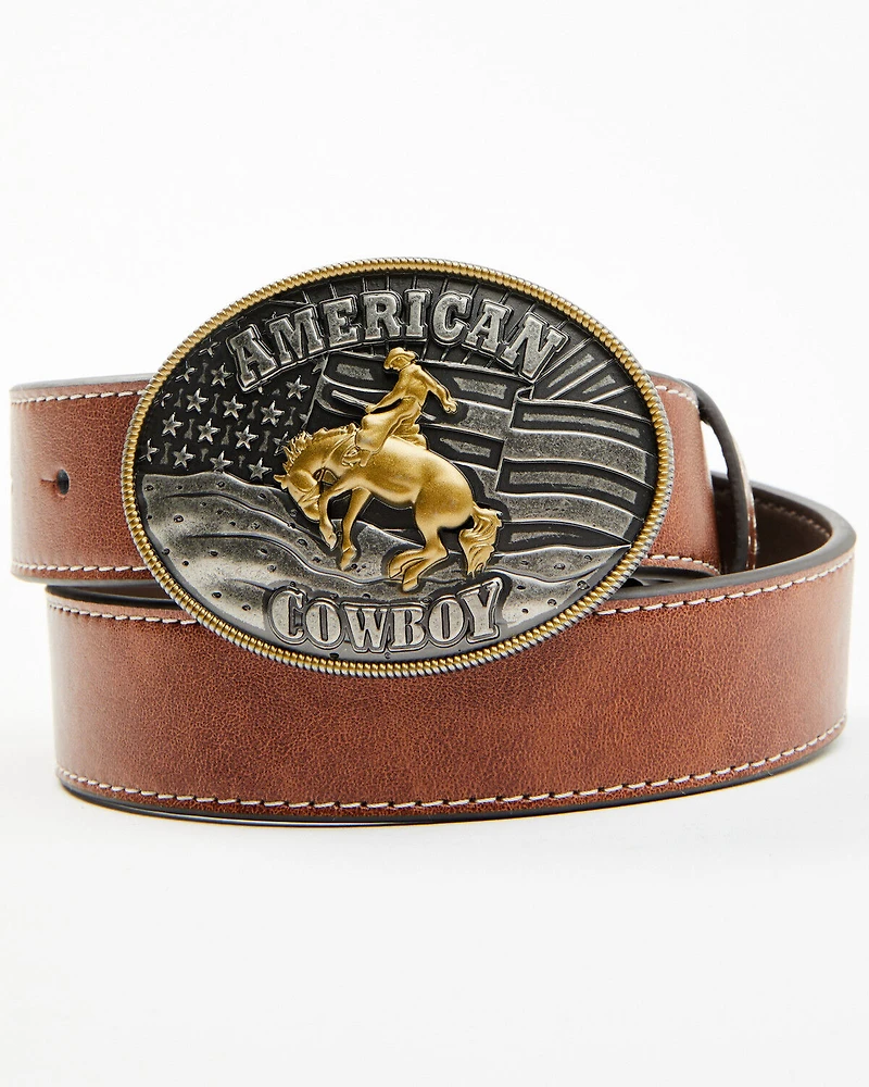 Cody James Boys' Caleb American Cowboy Buckle Belt