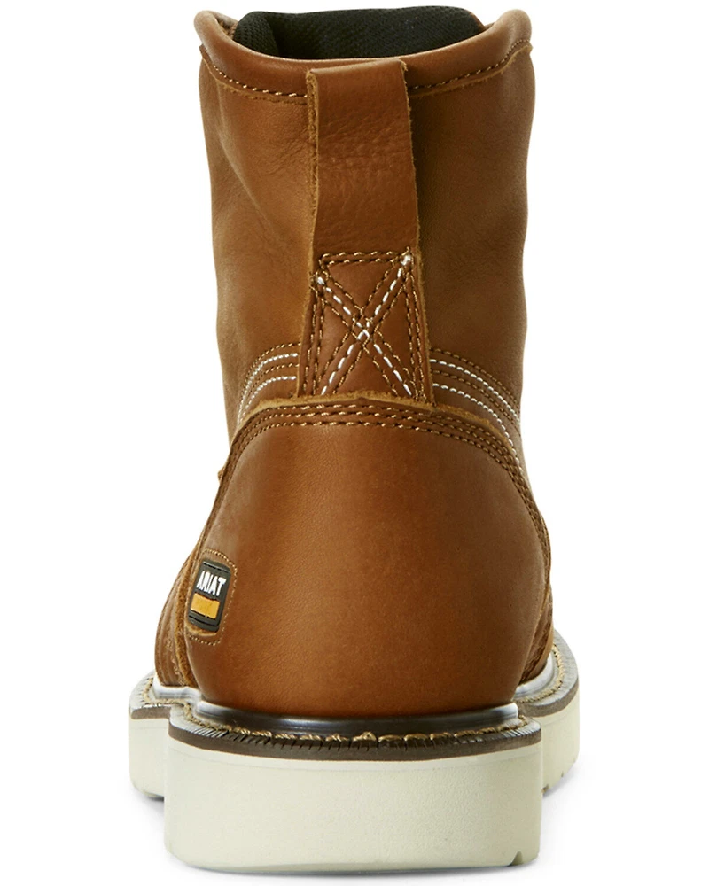 Ariat Men's Rebar Wedge Grizzly Work Boots - Soft Toe