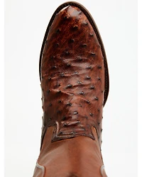 Cody James Black 1978® Men's Chapman Exotic Full-Quill Ostrich Western Boots - Round Toe