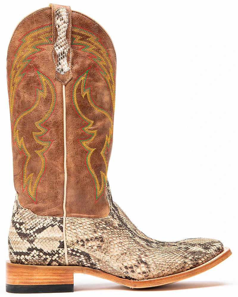 Cody James Men's Exotic Python Western Boots - Broad Square Toe