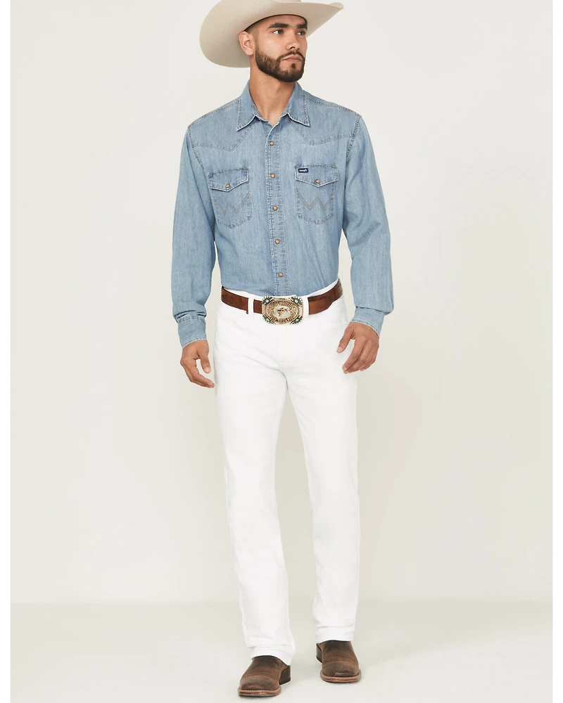 Cody James Men's Blanco Wash Jackson Slim Straight Stretch Denim Jeans
