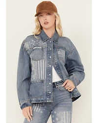 Cleo + Wolf Women's Astoria Denim Shacket