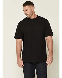 Hawk Men's Skull Short Sleeve Graphic Work T-Shirt