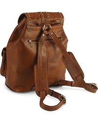 American West Leather Backpack