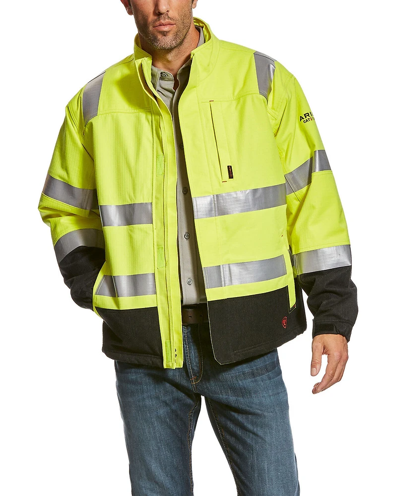 Ariat Men's FR HI-VIS Waterproof Jacket - Big