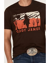 Cody James Men's Sunset Rider Short Sleeve Graphic T-Shirt