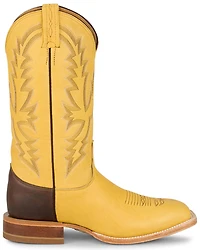 Justin Men's Deerskin Western Boots - Square Toe