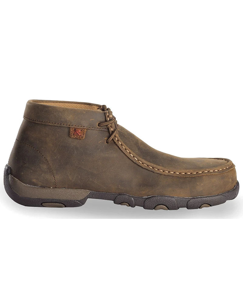 Twisted X Women's Driving Moc Work Shoes - Steel Toe
